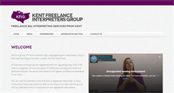 Desktop Screenshot of kentinterpreters.co.uk