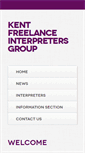 Mobile Screenshot of kentinterpreters.co.uk