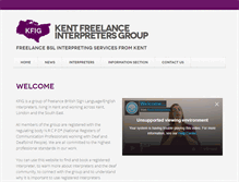 Tablet Screenshot of kentinterpreters.co.uk